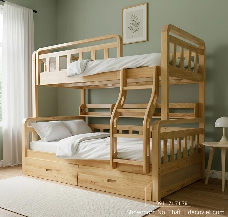 Giường 2 Tầng 1m8 442T