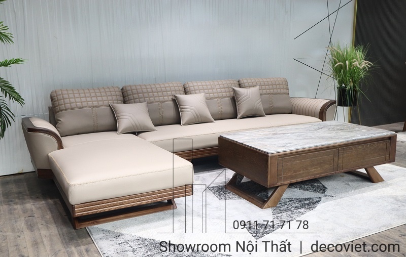 Mẫu Sofa Gỗ Đẹp 753T