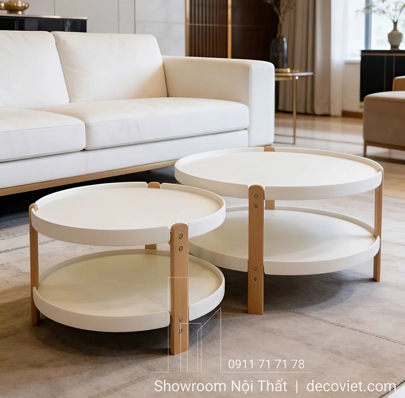 Set Bàn Trà Tròn Đẹp 486S