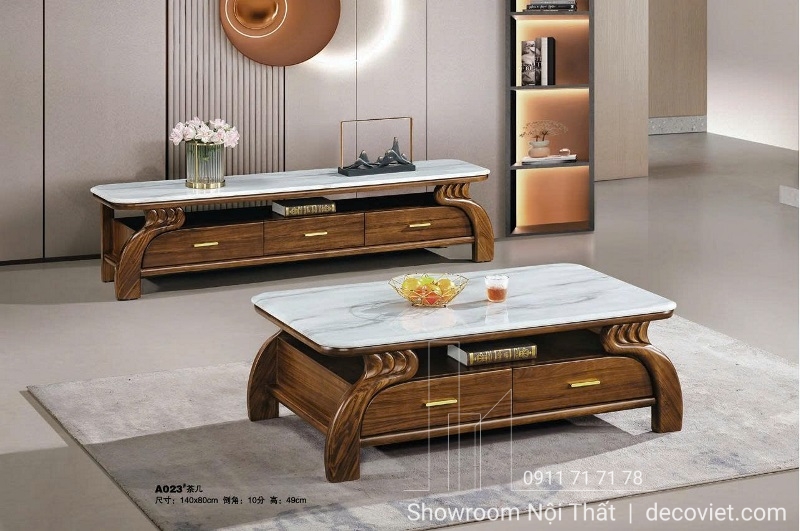Set Kệ Tivi Bàn Trà Nhập Khẩu 137T
