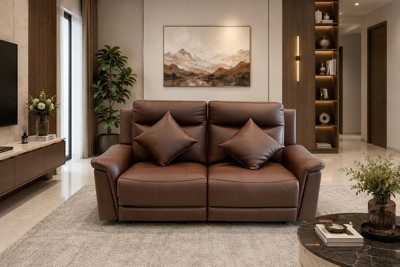 Sofa Chỉnh Điện Bọc Da Bò 1181T