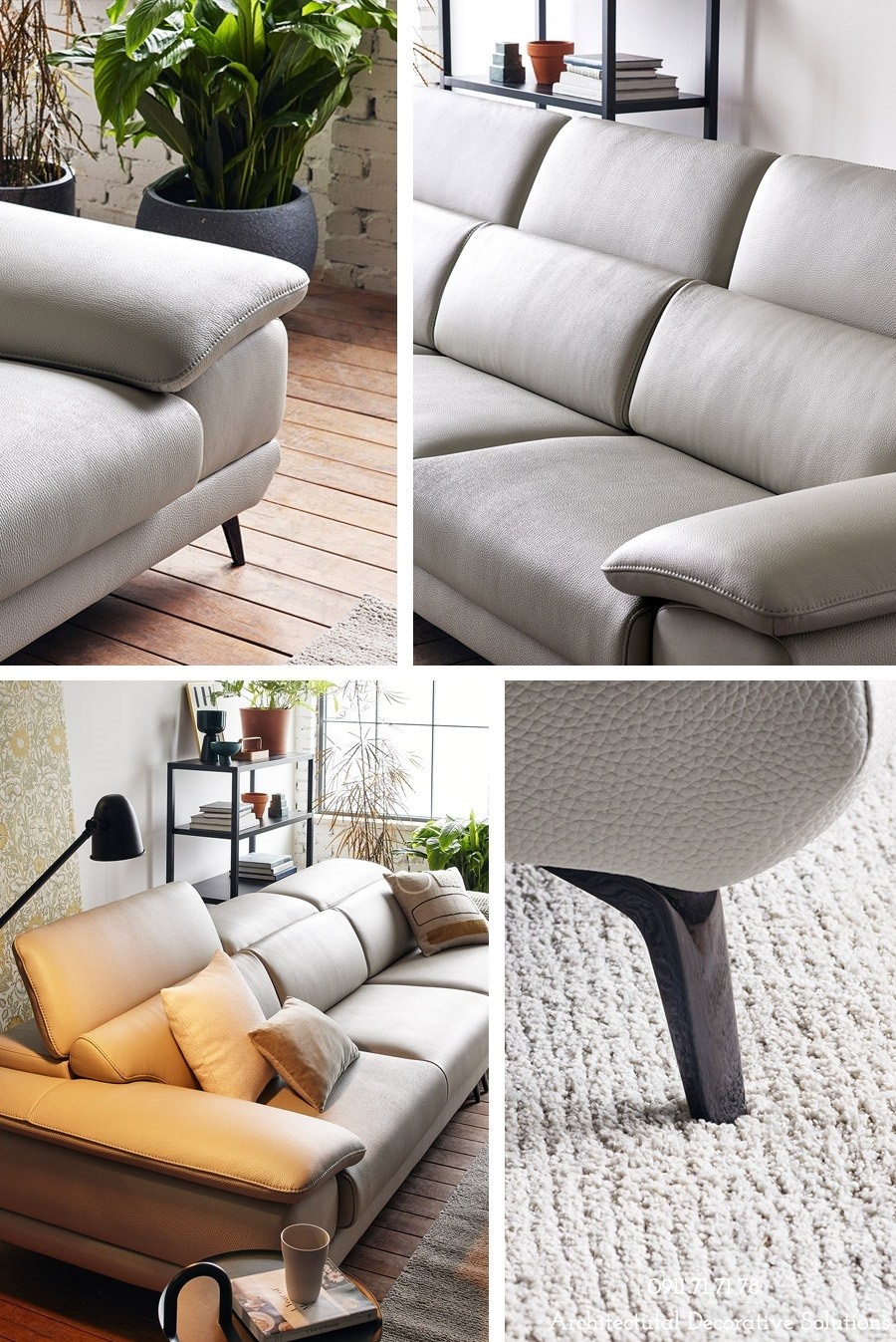 Sofa Da Hiện Đại 4003S