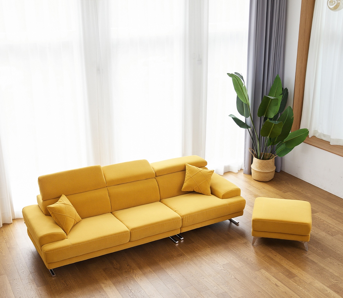 Sofa Băng Bọc Vải 4016S