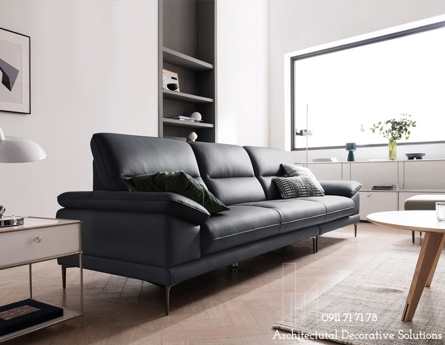 Sofa Da 3 Chỗ Hiện Đại 4033S