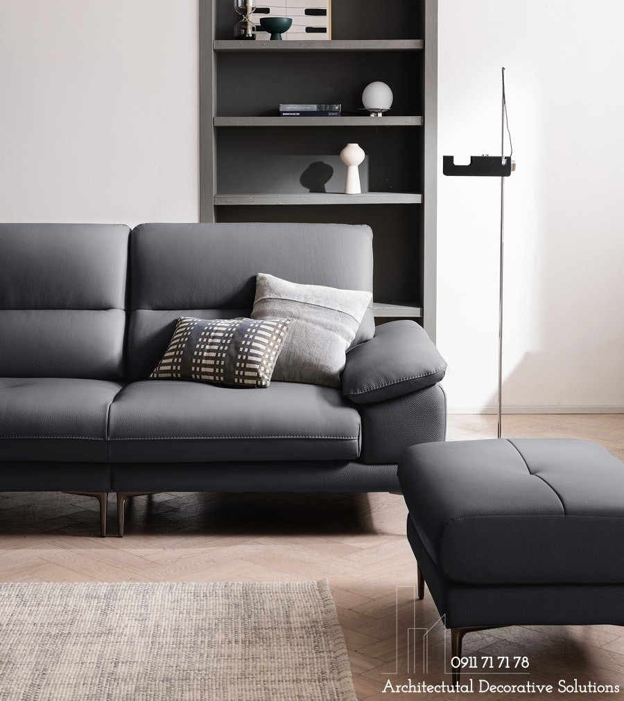 Sofa Da 3 Chỗ Hiện Đại 4033S