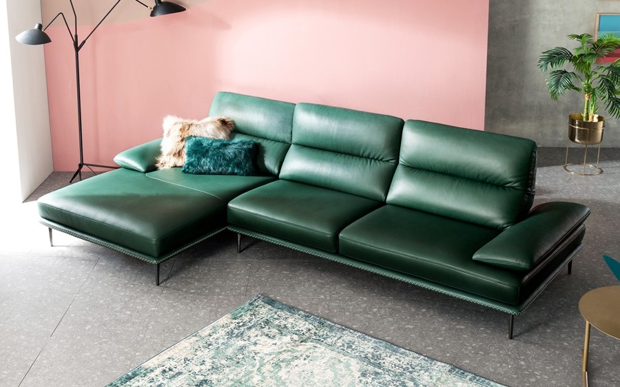 Sofa Da Phòng Khách 4035S