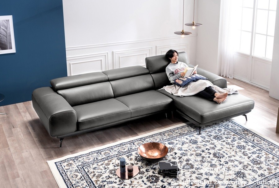 Sofa Da Đẹp Hiện Đại 4041S