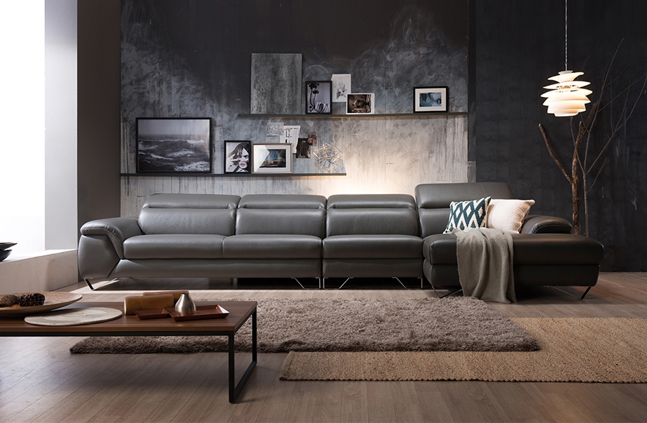 Sofa Da Bò Thật 4093S