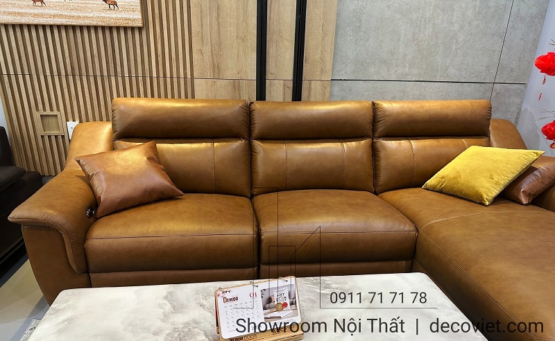 Sofa Da Bò Chỉnh Điện 821T