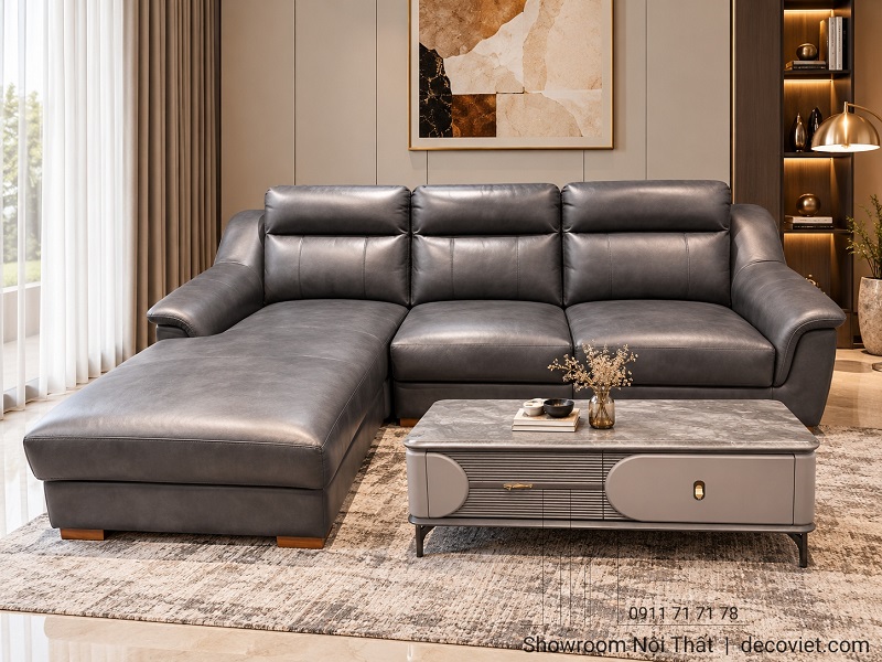 Ghế Sofa Da Bò Giá Rẻ 997T