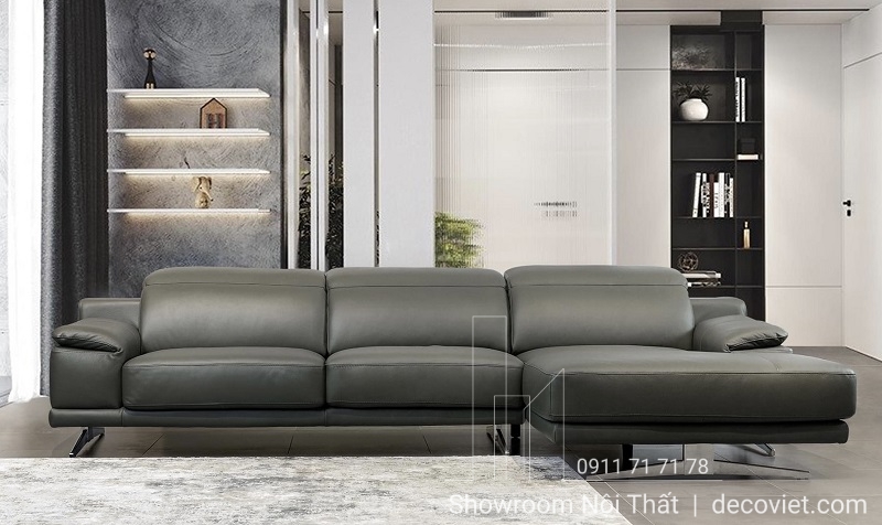 Sofa Da Bò Nhập Khẩu 633T