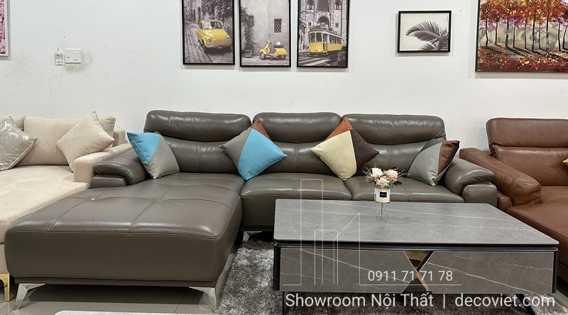 Sofa Da Bò Thật 664T