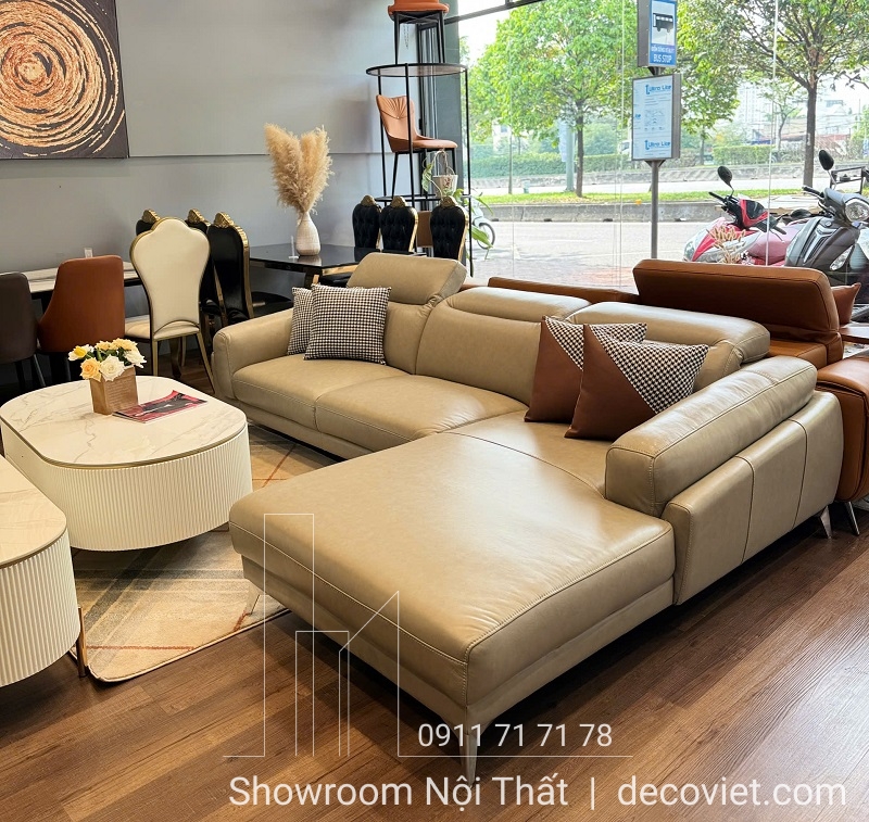 Sofa Da Bò Ý Hiện Đại 984T