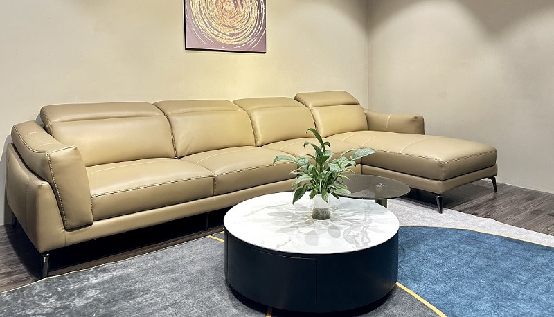 Sofa Da Hiện Đại 586T