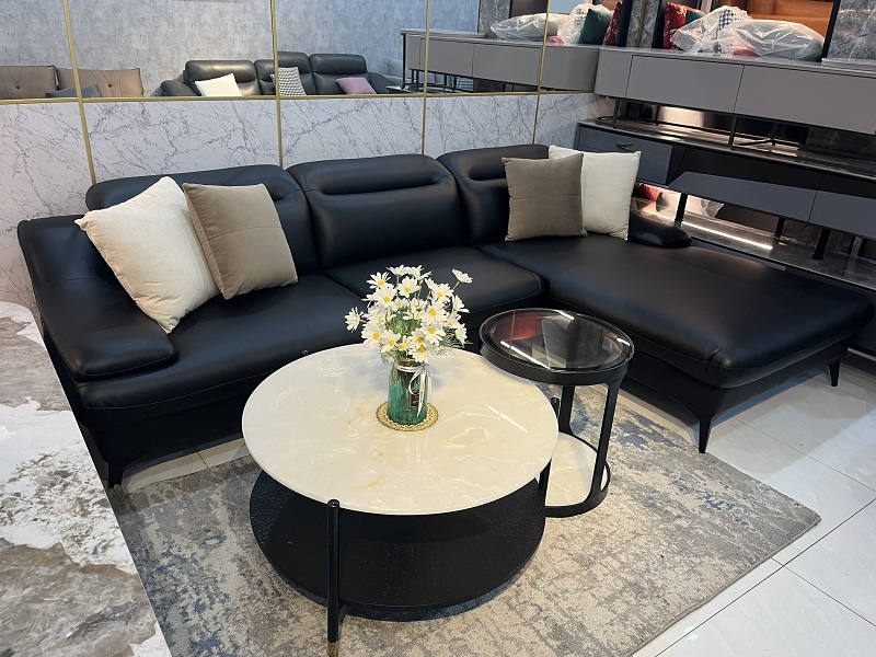 Sofa Da Hiện Đại 658T