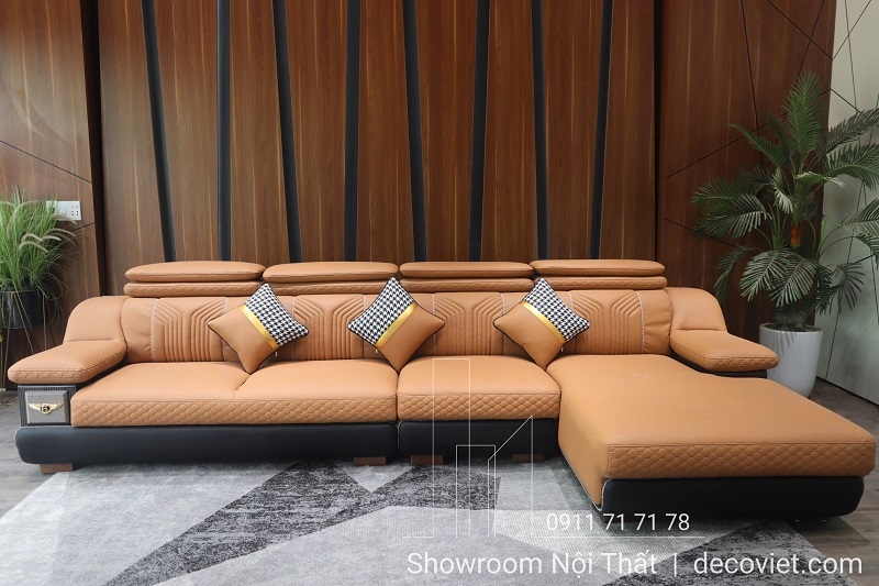 Sofa Da Nhập Khẩu 676T