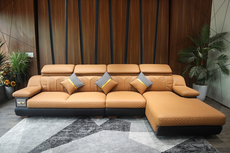 Sofa Da Nhập Khẩu 676T