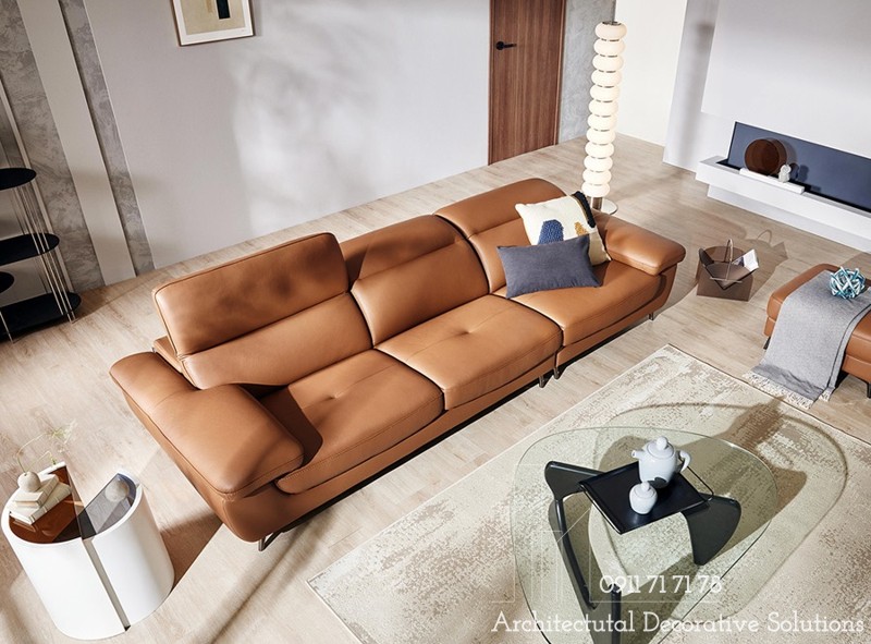 Sofa Da Bò Cao Cấp 4107S