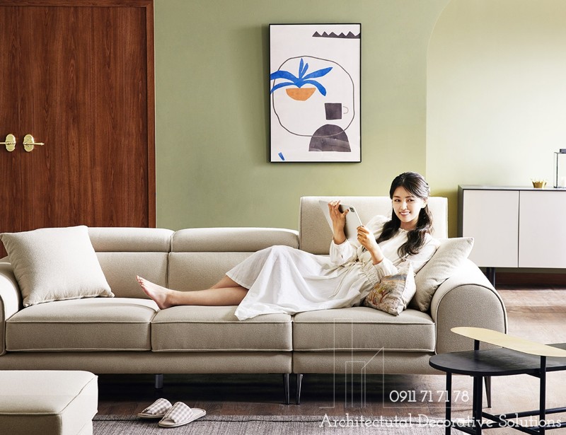 Sofa Da Hiện Đại 4163S