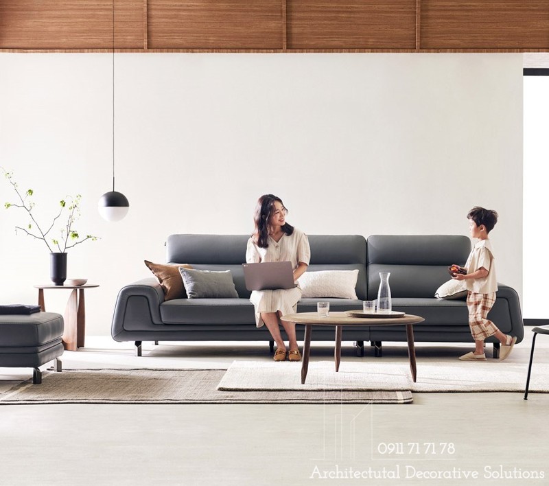 Sofa Da Cao Cấp 4171S