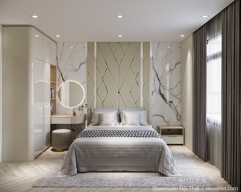 Thiết Kế Nội Thất Căn Hộ 3PN Sài Gòn Pearl 134m2