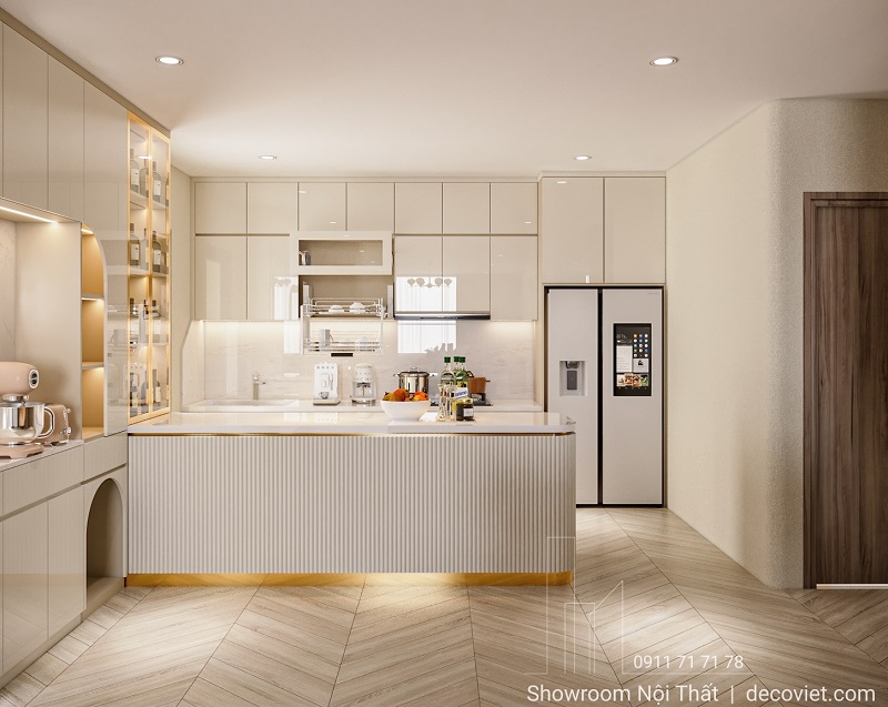 Thiết Kế Nội Thất Căn Hộ 3PN Sài Gòn Pearl 134m2