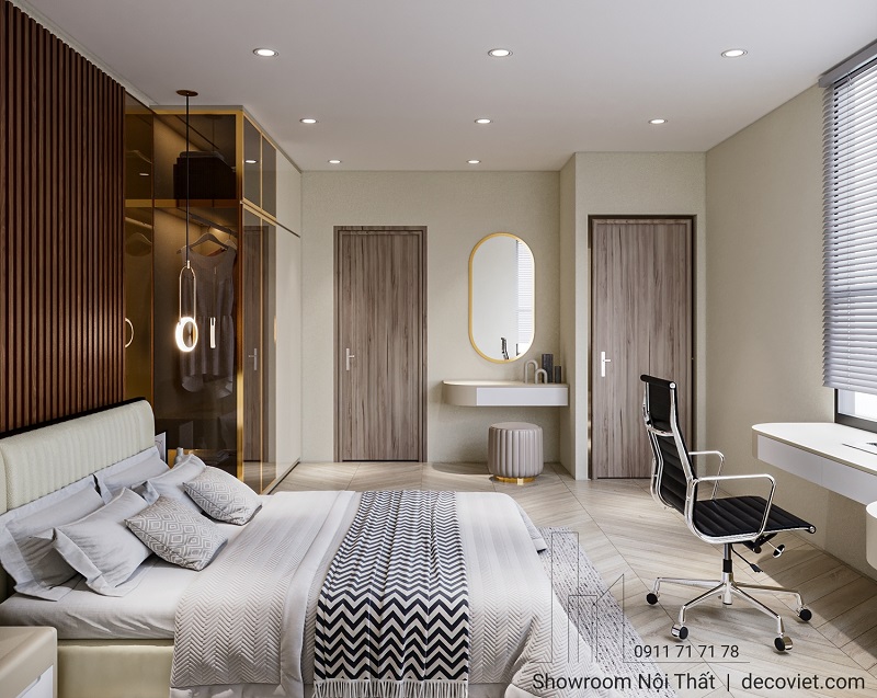 Thiết Kế Nội Thất Căn Hộ 3PN Sài Gòn Pearl 134m2