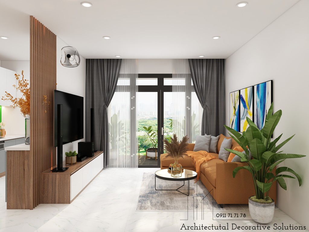 Mẫu thiết kế nội thất căn hộ chung cư sang trọng đậm chất nghệ thuật   SaiGon Furniture