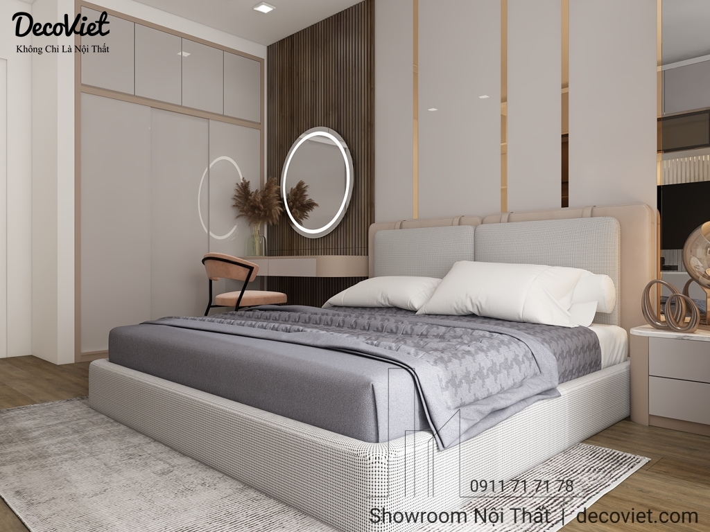 Thiết Kế Nội Thất Chung Cư Vinhomes Central Park 2 Phòng Ngủ