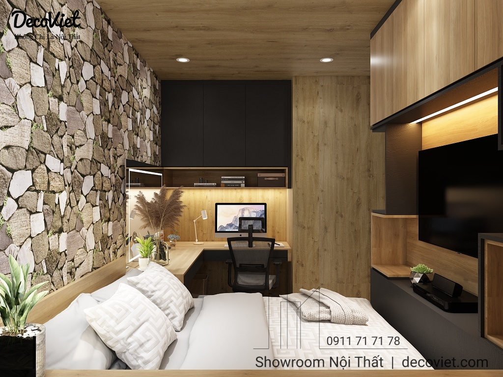 Thiết Kế Nội Thất Chung Cư 2PN Cityland Park Hills Gò Vấp