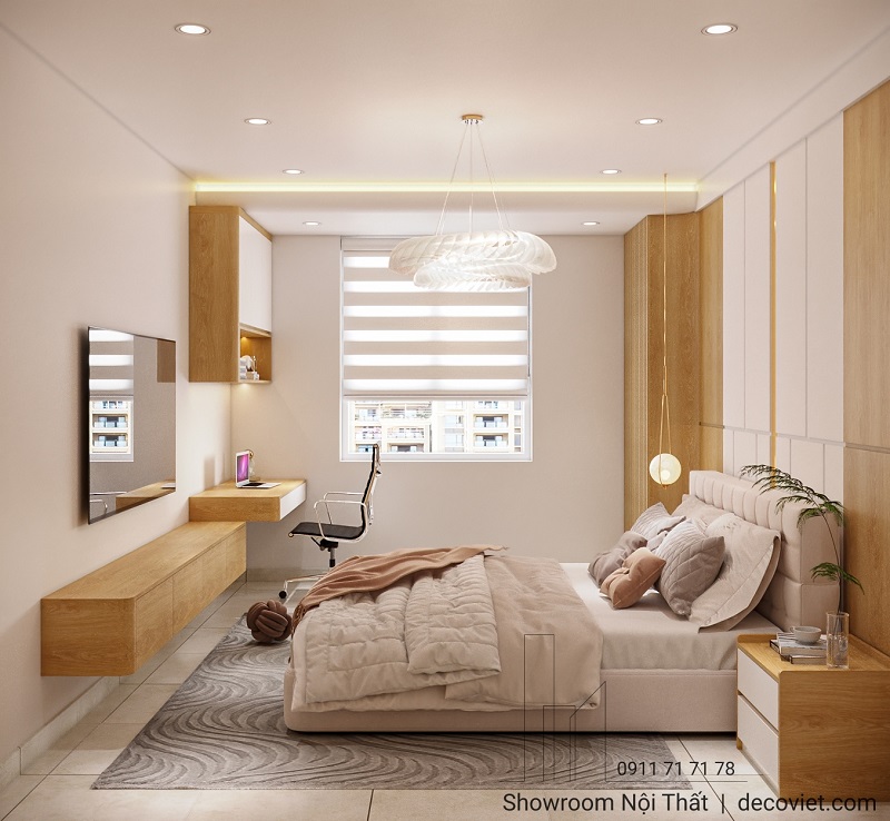 Thiết Kế Nội Thất Căn Hộ Tecco Linh Đông 3PN Sang Trọng