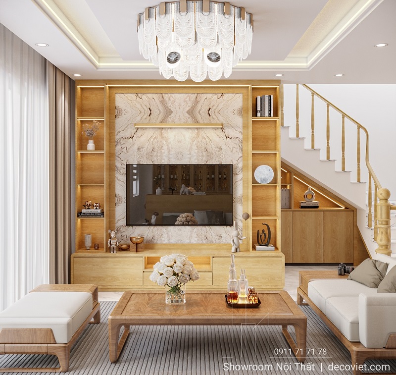 Thiết Kế Nội Thất Căn Hộ Tecco Linh Đông 3PN Sang Trọng