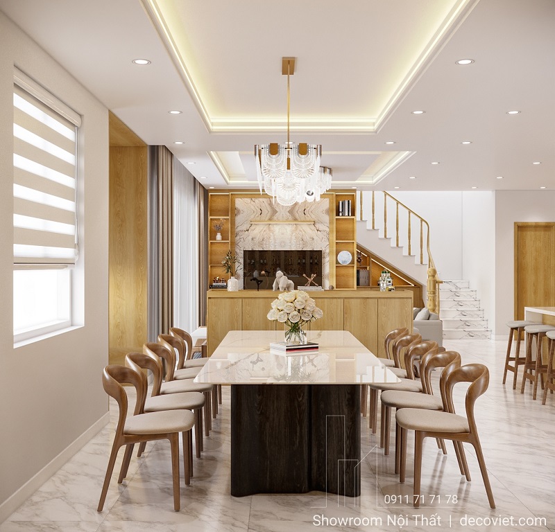 Thiết Kế Nội Thất Căn Hộ Tecco Linh Đông 3PN Sang Trọng