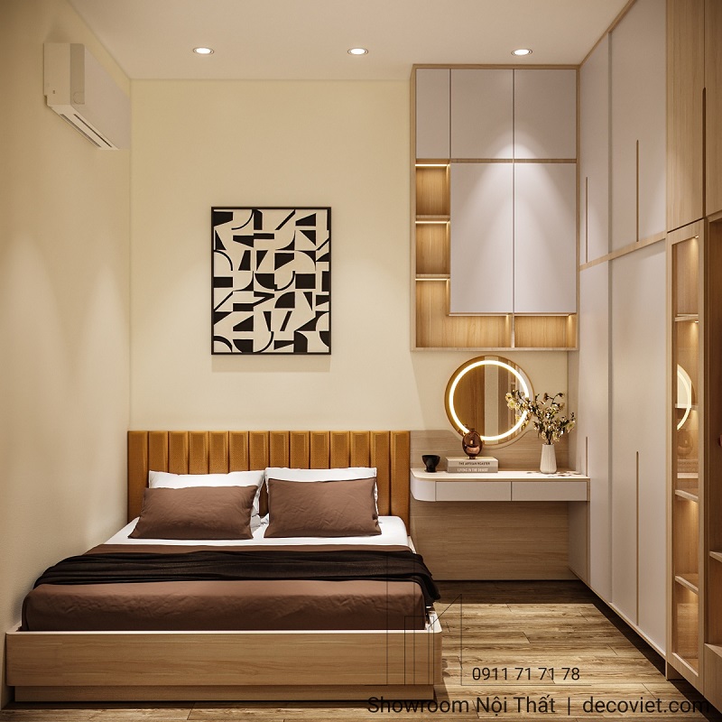 Thiết Kế Nội Thất Nhà Phố 3 Phòng Ngủ Trọn Gói Bình Dương