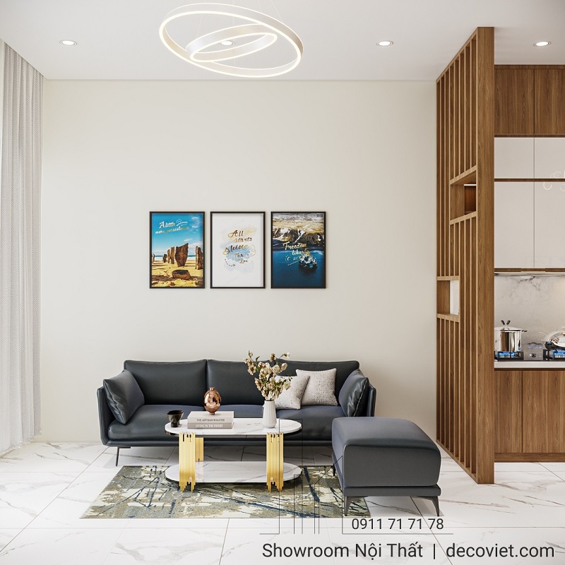 Thiết Kế Nội Thất Nhà Phố 3 Phòng Ngủ Trọn Gói Bình Dương