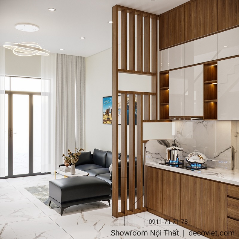 Thiết Kế Nội Thất Nhà Phố 3 Phòng Ngủ Trọn Gói Bình Dương