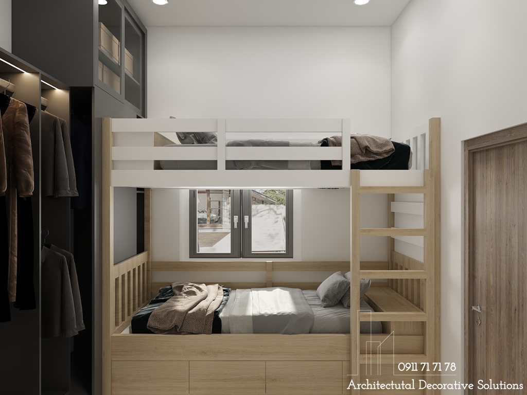 Thiết kế nội thất phòng ngủ đẹp hiện đại cho căn hộ tại Bình Thạnh