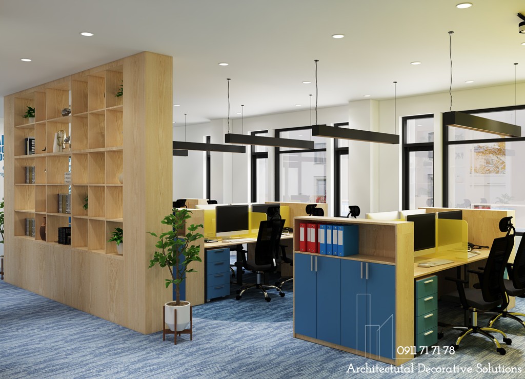 Thiết kế nội thất văn phòng công ty chuyên nghiệp cao cấp