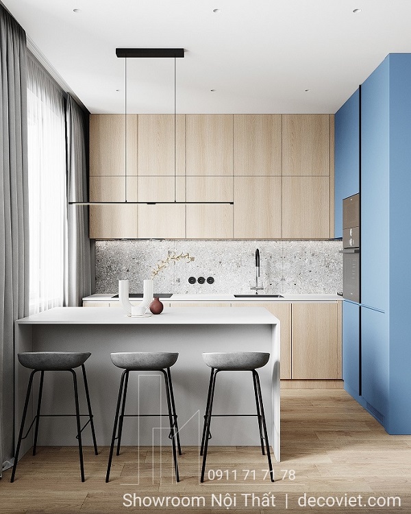 Thiết Kế Thi Công Tủ Bếp Đẹp 1152T