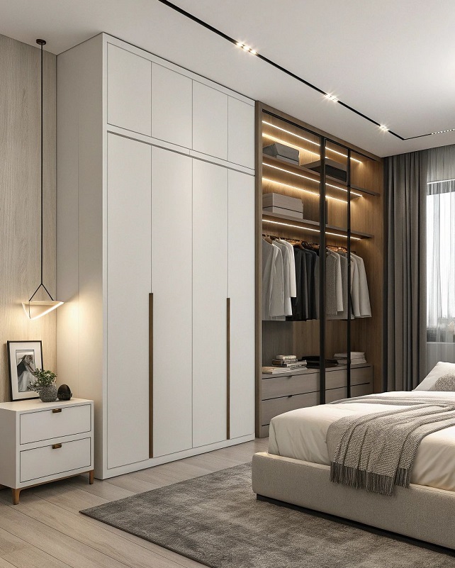 Tủ Áo Đẹp Hiện Đại 612T