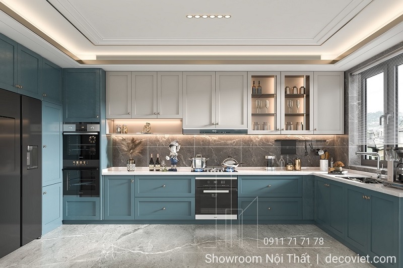 Tủ Bếp Gỗ Công Nghiệp 1116T