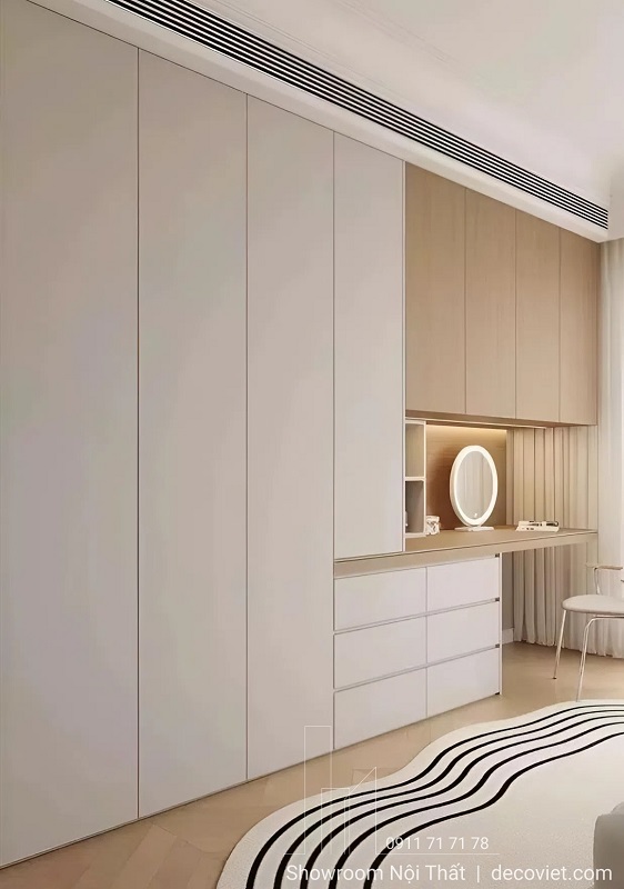 Tủ Quần Áo Gỗ 619T