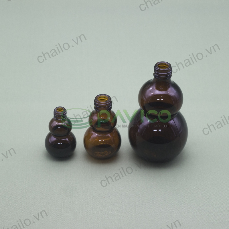 vỏ chai lọ đựng tinh dầu hồ lô