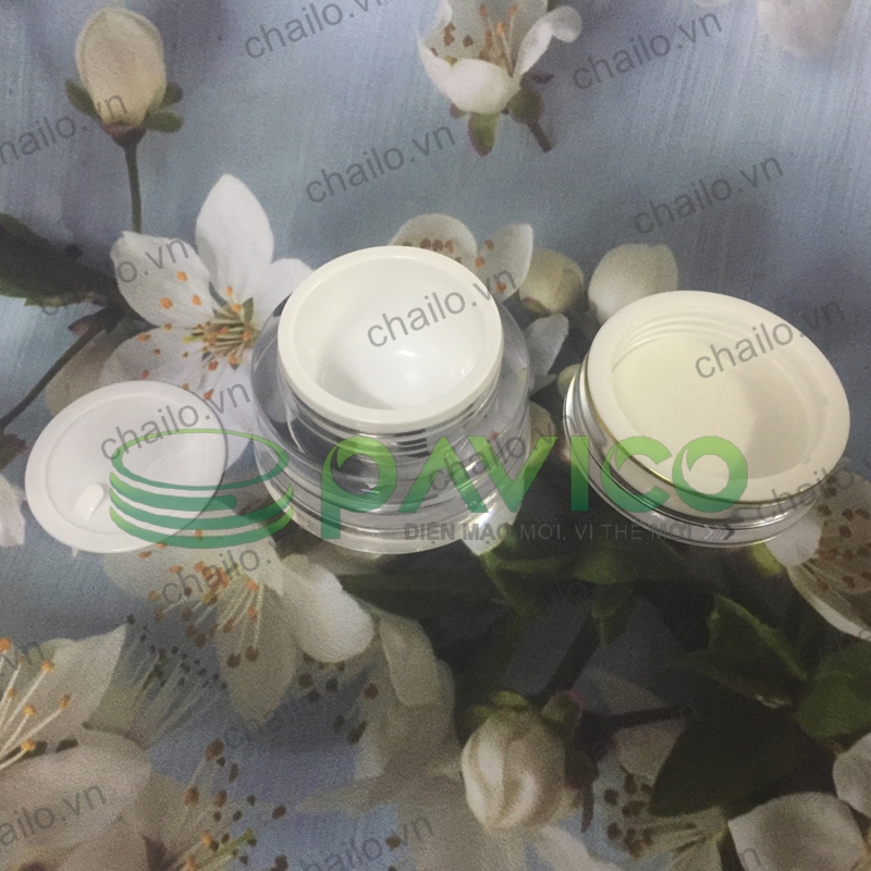 hũ tròn 30ml trong suốt 