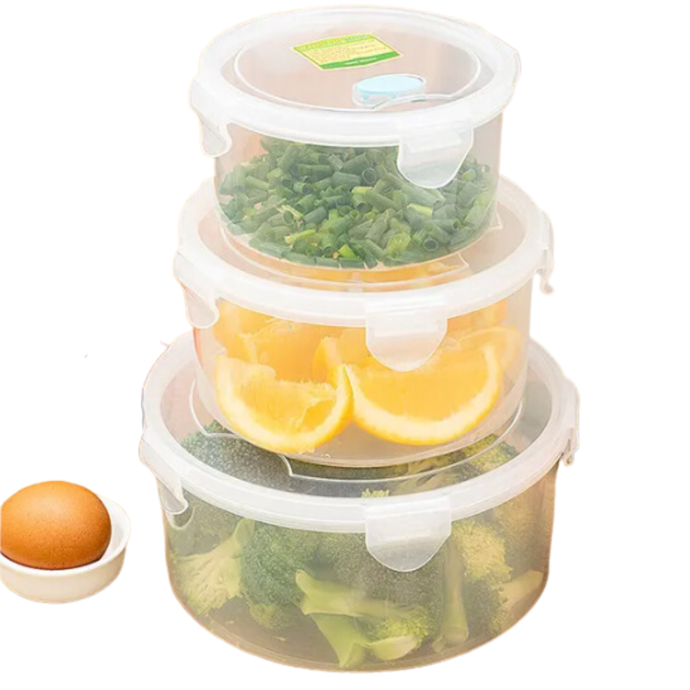 Hũ thực phẩm tròn