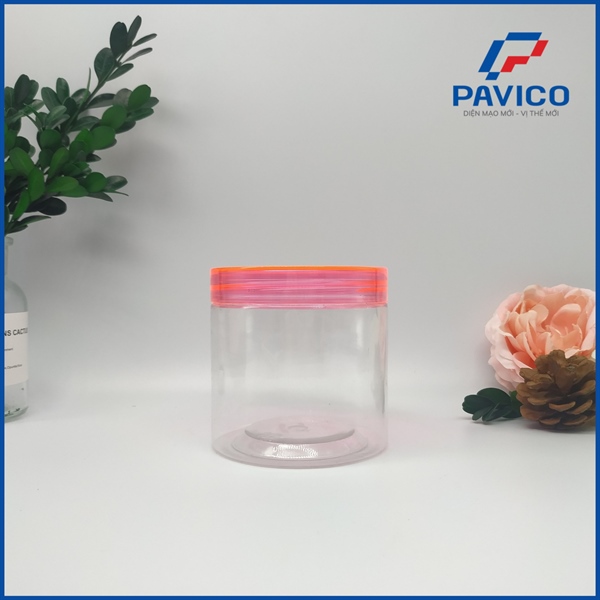 82H350-Hũ pet nắp vặn xé 350ml