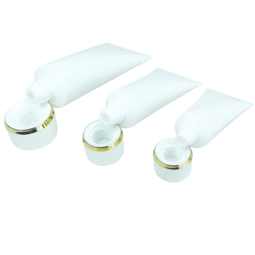 Tuýp tròn 30-100g nắp viền mạ