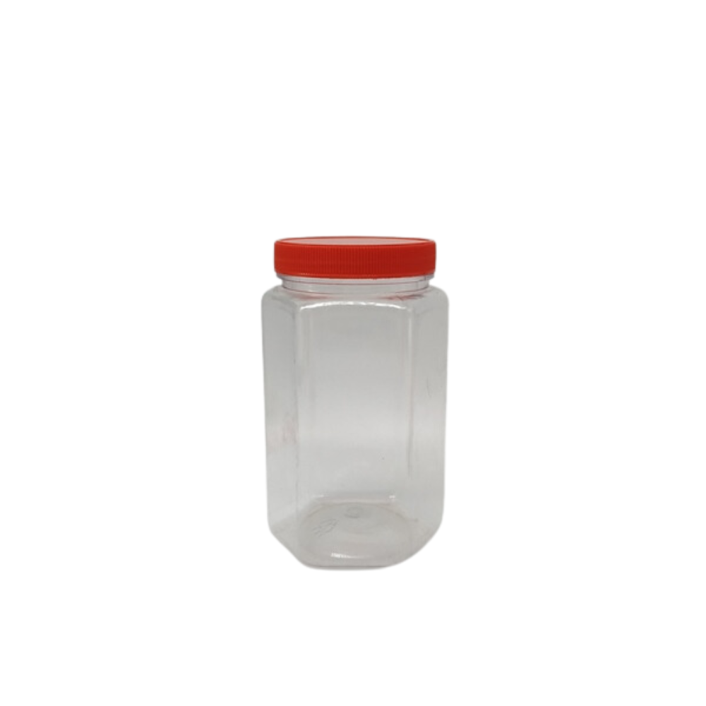 Hũ thực phẩm lục giác 400ml