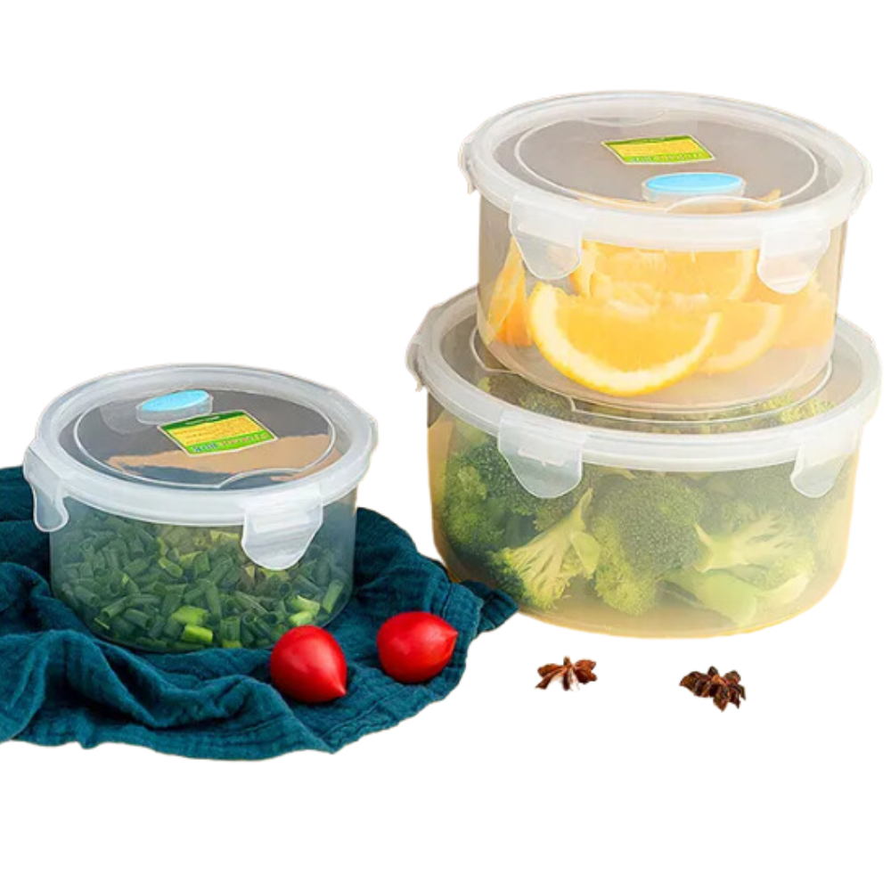 Hũ thực phẩm tròn