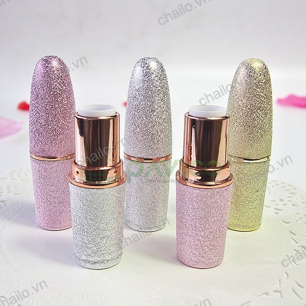 Vỏ son môi mạ sơn nhũ 1.9x7.5mm